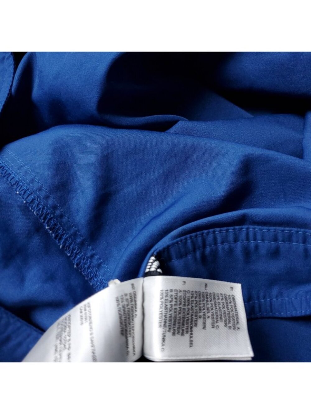 VINTAGE 90s The North Face Swim Shorts Mens 36 x11 Board Zip Pocket  Blue Trunks - Picture 9 of 10